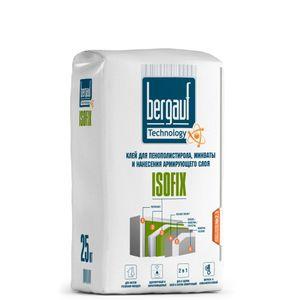 Изображение товара: Клей для утеплителя и пенополистерола Bergauf (Бергауф) Isofix, 25 кг