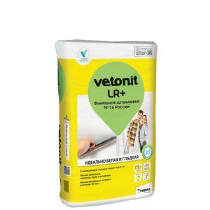 Изображение товара: Шпаклевка финишная Vetonit (Ветонит) LR+ (ЛР Плюс) 20 кг